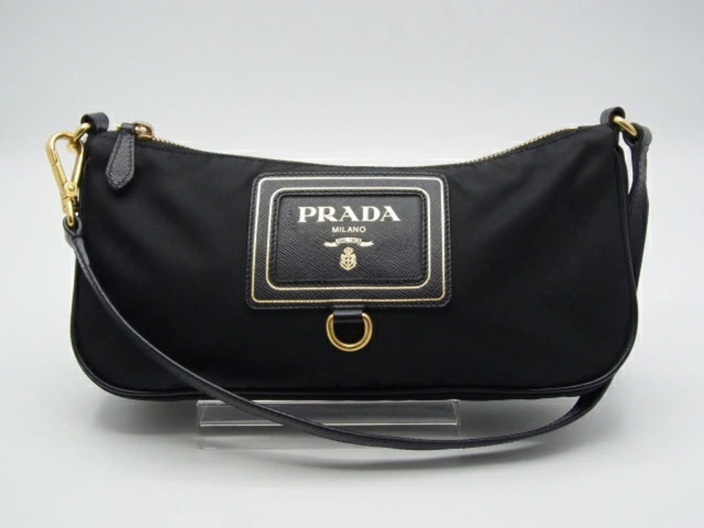 Prada bag accessory Pouch Clutch handle